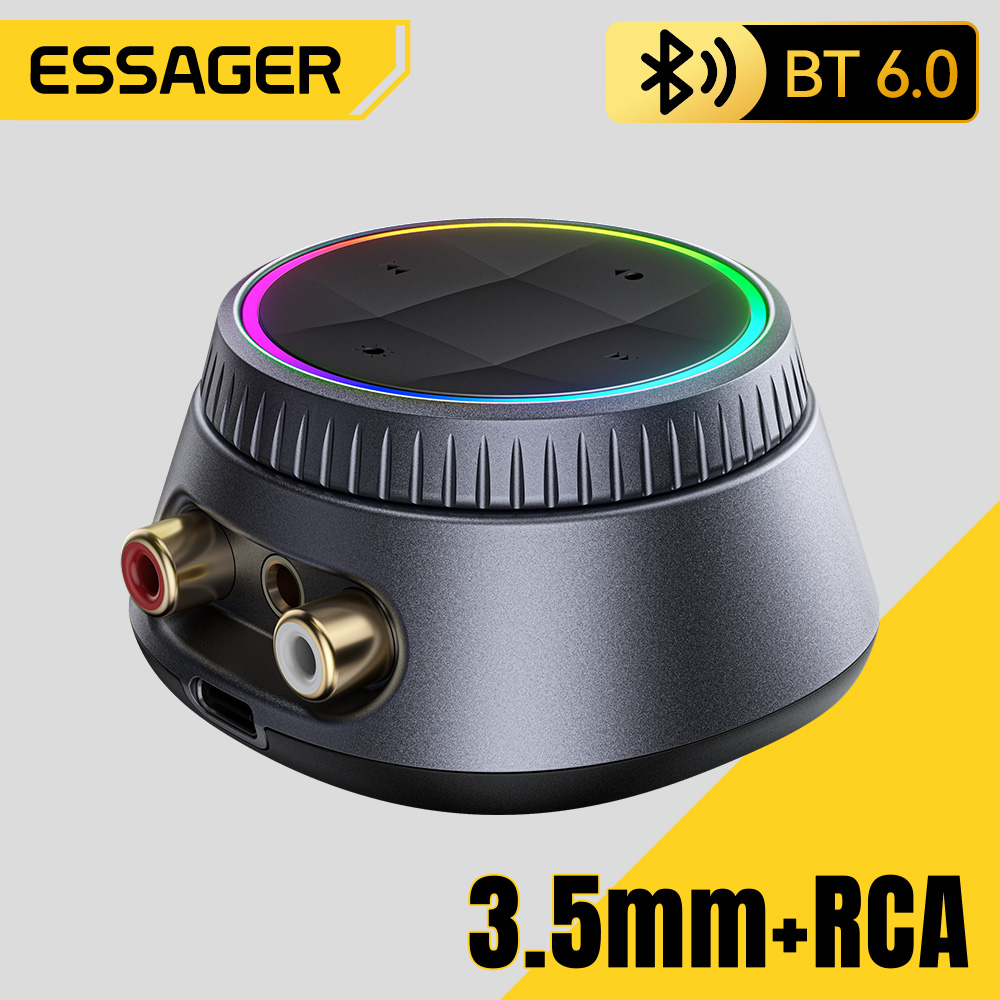 Audio Music Light - Essager Bluetooth 6.0 Audio Receiver Wireless