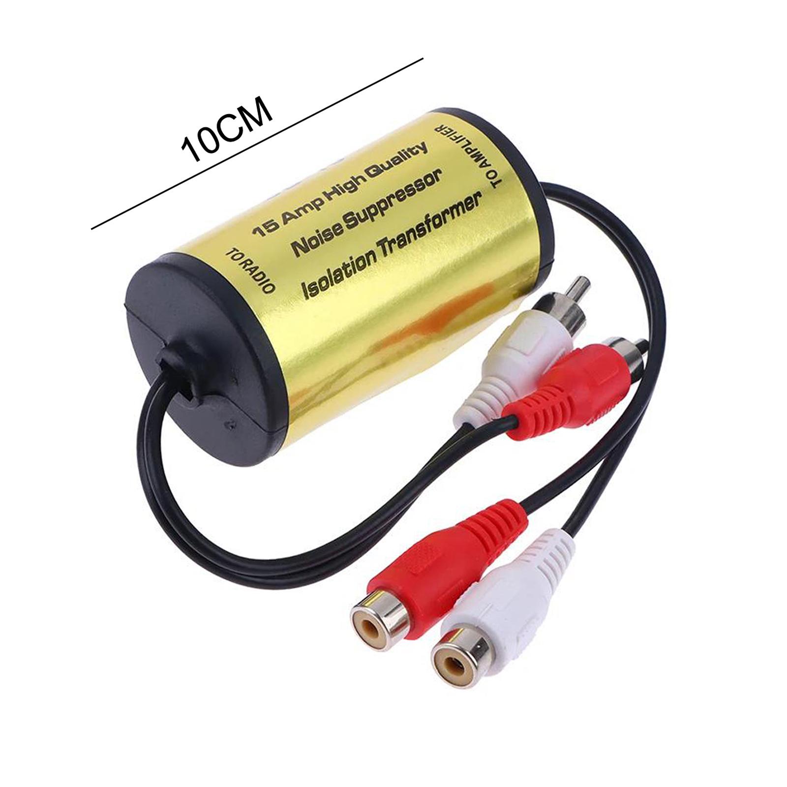 Audio Music Equalizer - Generic RCA Audio Noise Filter 15A