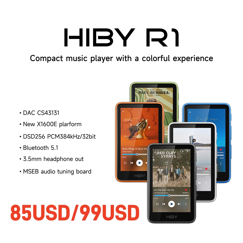 HiBy R1 HiFi Audio Music Playe - Audio Music Web 评论和价格