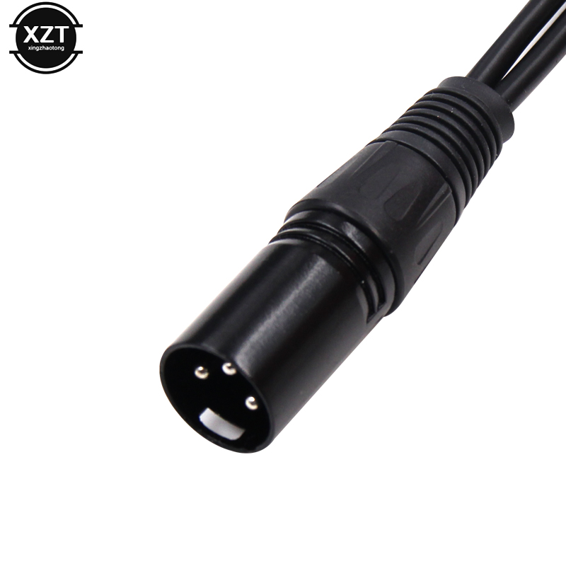 New 3-Pin XLR Male Plug to Dua - Audio Music Splitter 评论和价格