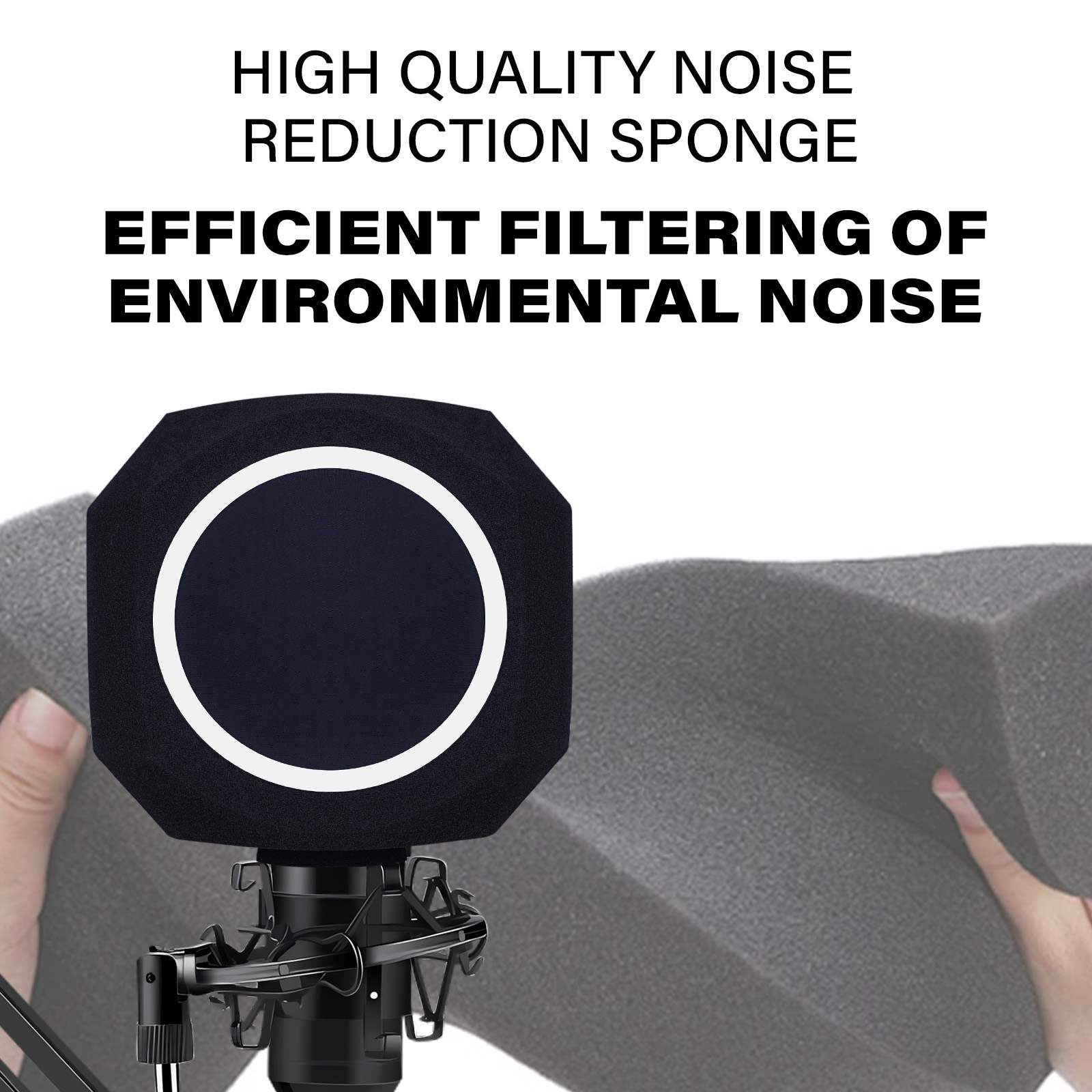 Microphone Windscreen Pop Filt - Recording Pop Filter 评论和价格