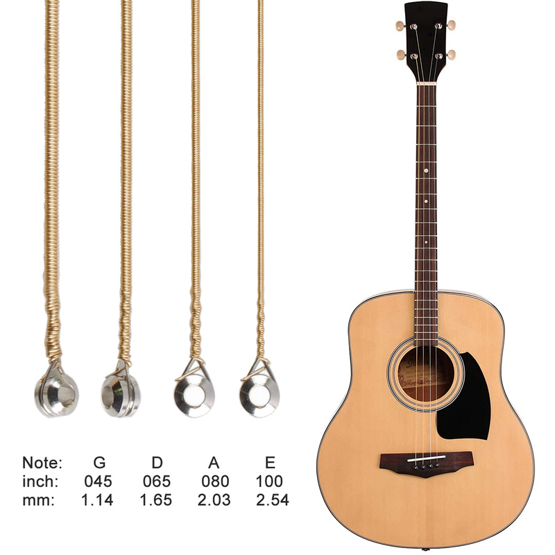 4 Strings Acoustic Bass  ANTI- - Bass Guitar Strings 评论和价格
