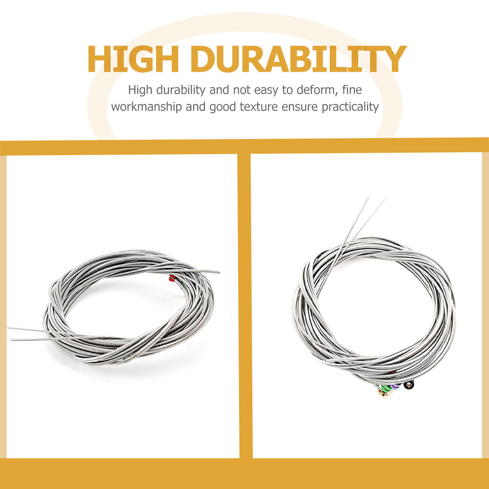 1Set Stainless Steel Bass Stri - Bass Guitar Strings 评论和价格