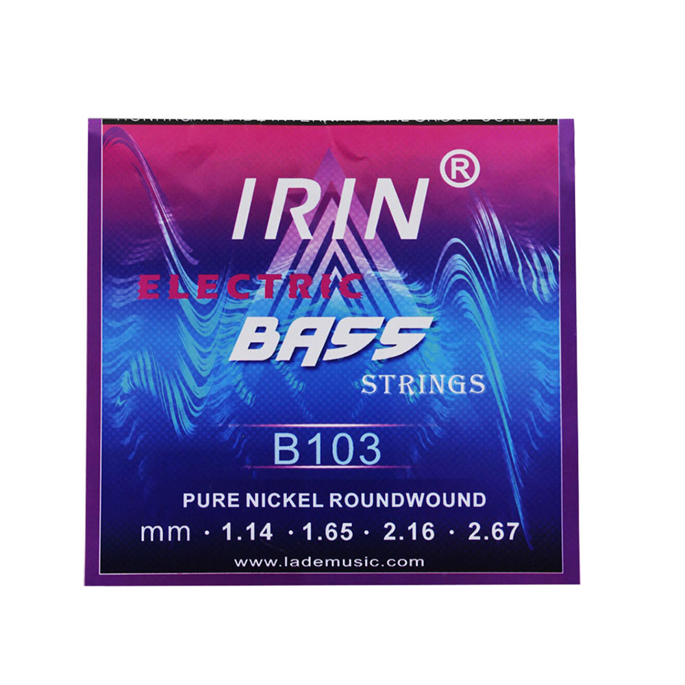 IRIN 4Pcs  4-String Bass Guita - Bass Guitar Strings 评论和价格