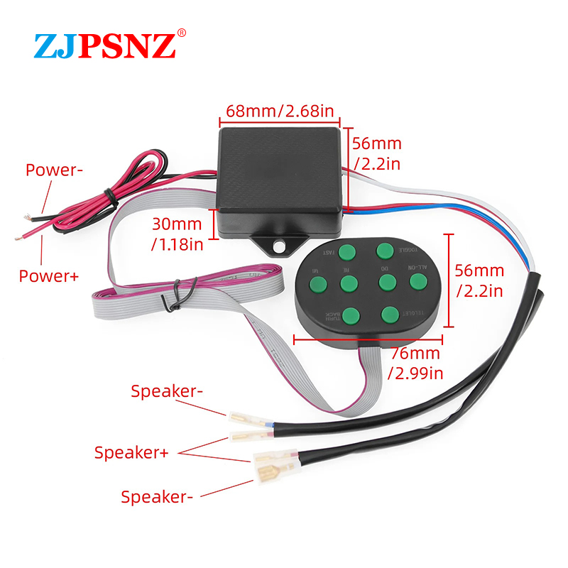 8 Sounds Control Box 12V With  - Audio Music Box 评论和价格
