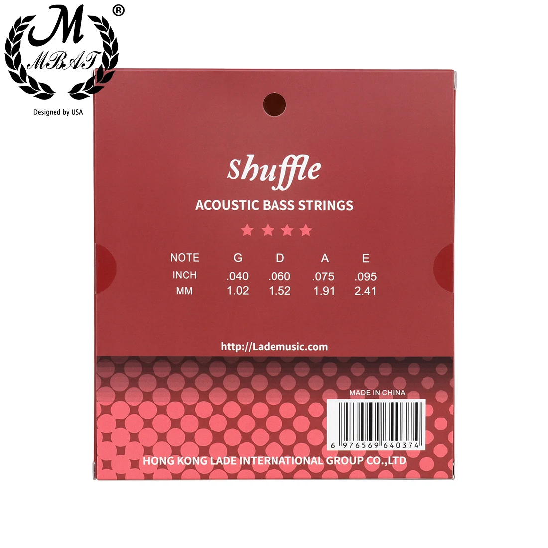 M MBAT Acoustic Bass Strings 4 - Bass Guitar Strings 评论和价格