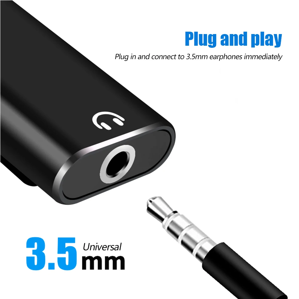 2-in-1 USB-C to 3.5mm Jack Ada - Audio Music Splitter 评论和价格