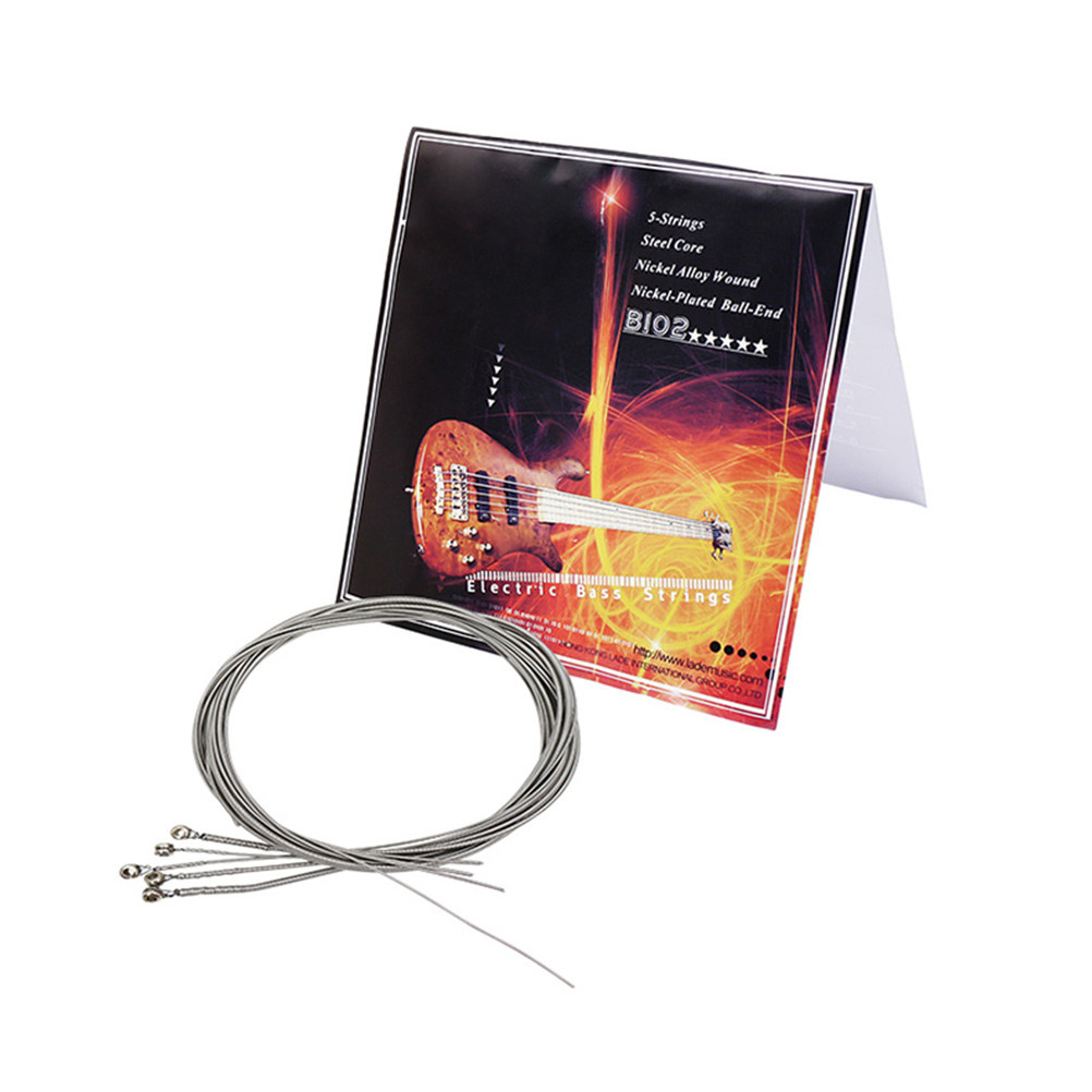1Pack Reliable 5-String Electr - Bass Guitar Strings 评论和价格