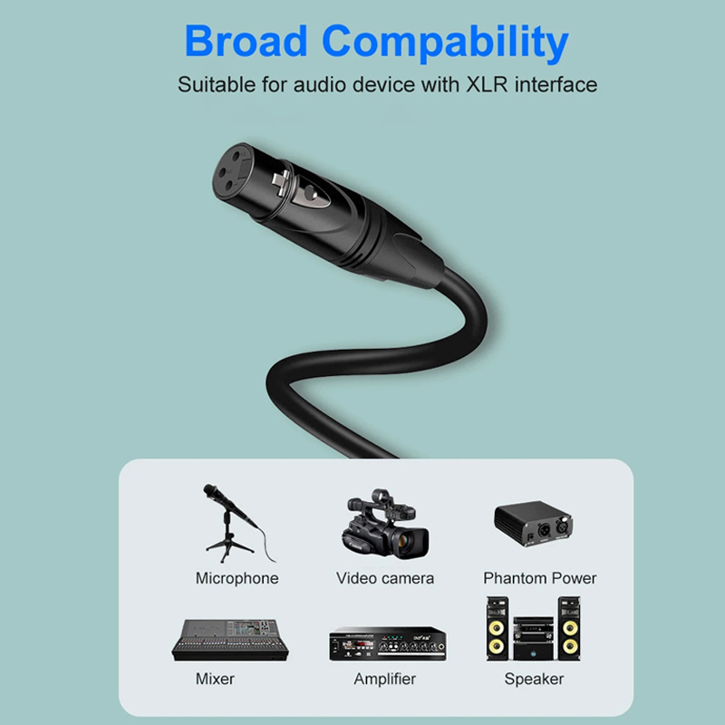 3Pin XLR Cable Male to Female  - Audio Music Box 评论和价格