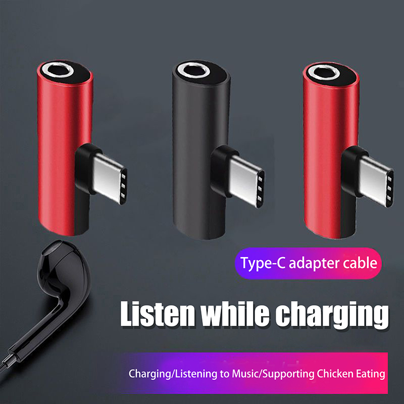 USB Type-C To 3.5 Mm Headphone - Audio Music Splitter 评论和价格