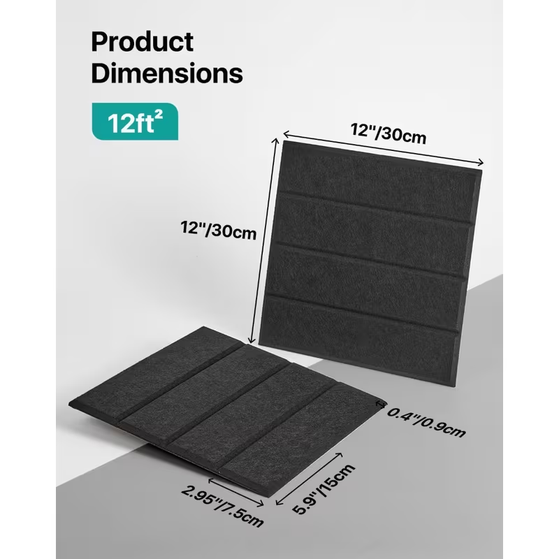 10Pcs Self‑Adhesive 12x12 Inch - Studio Monitor Speaker 评论和价格