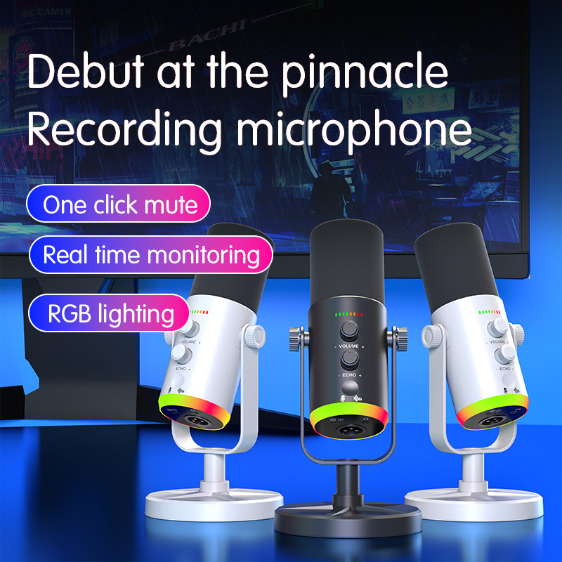 Gaming Microphone USB/XLR Cond - Recording Pop Filter 评论和价格