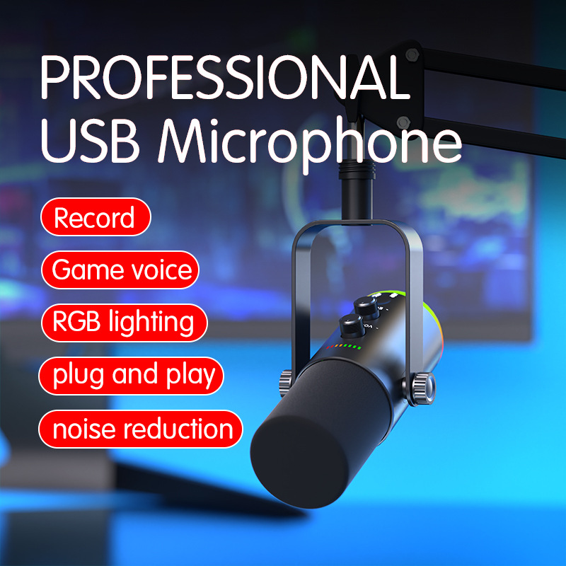 Gaming Microphone USB/XLR Cond - Recording Pop Filter 评论和价格