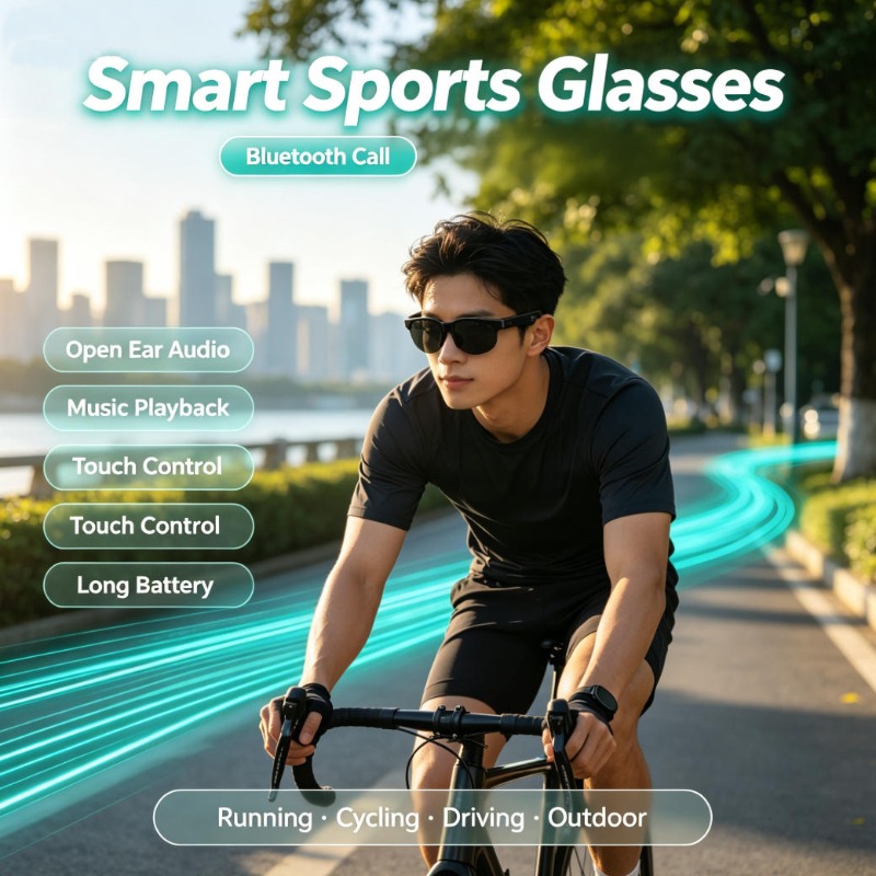 Smart Sports Glasses Open Ear  - Audio And Music 评论和价格