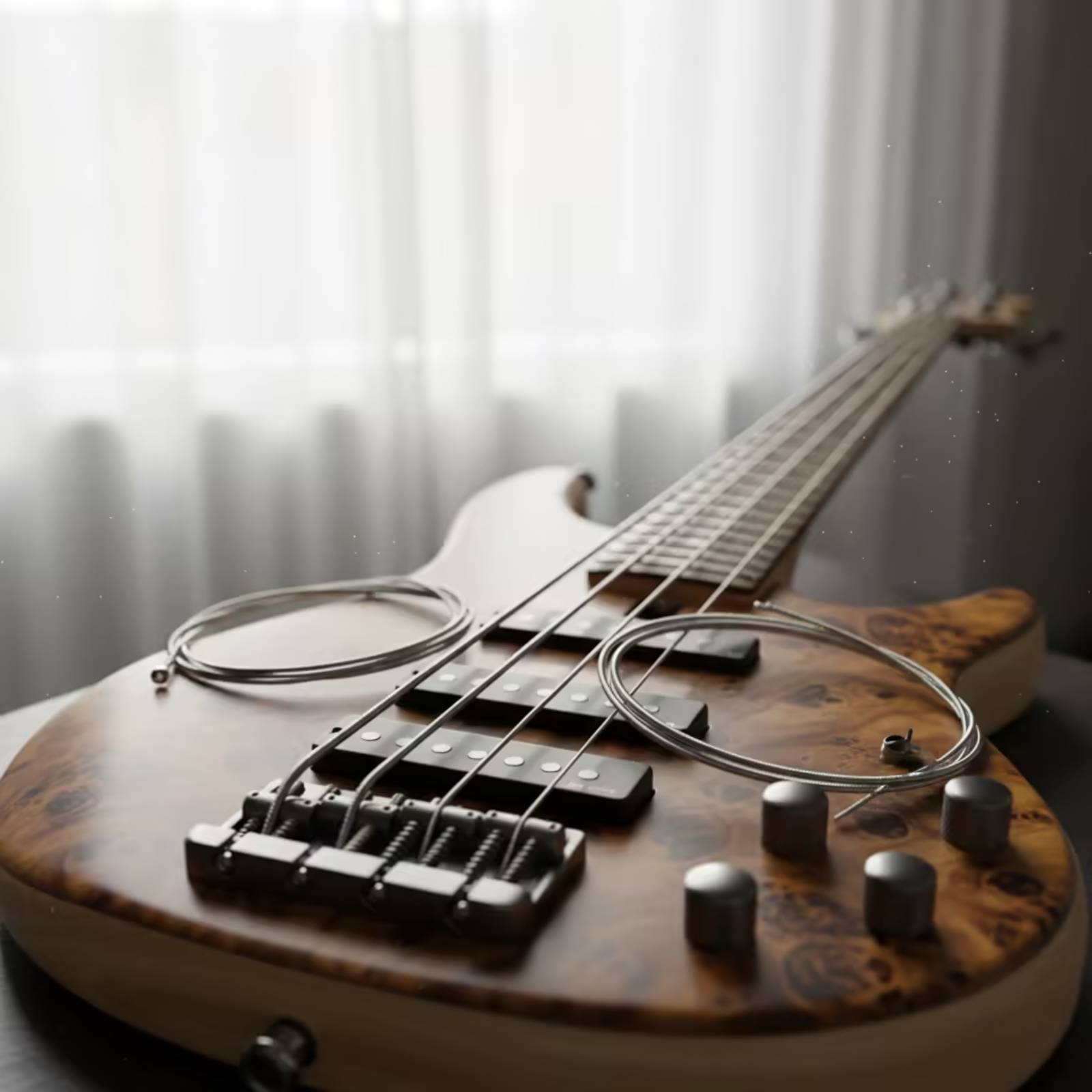 5-String Bass Guitar Strings L - Bass Guitar Strings 评论和价格